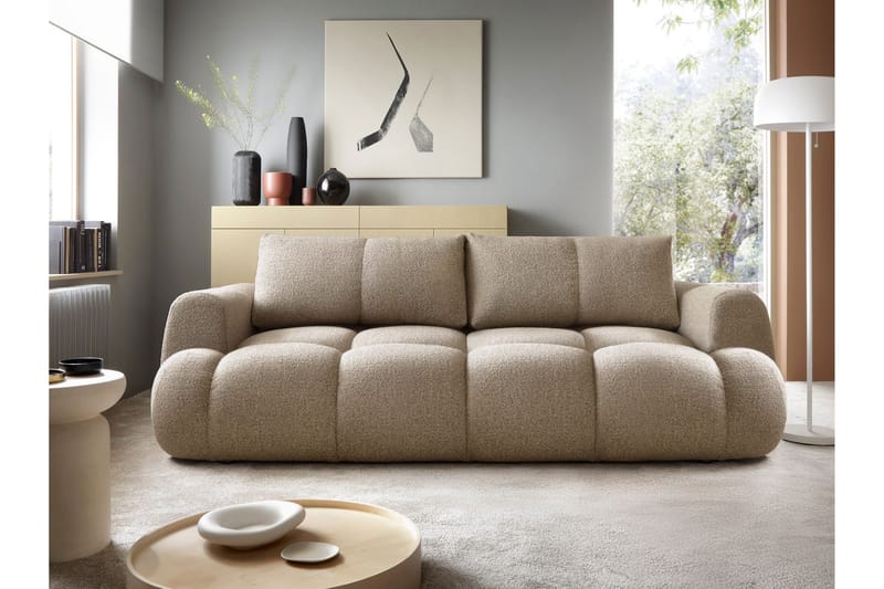 Handu Sovesofa 3-Seter - Brun - Møbler - Sofaer - Sovesofaer