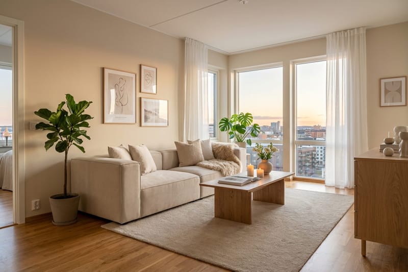 Havana 3-seters Lav Sofa - Beige - Møbler - Sofaer - Sofa 3 seter