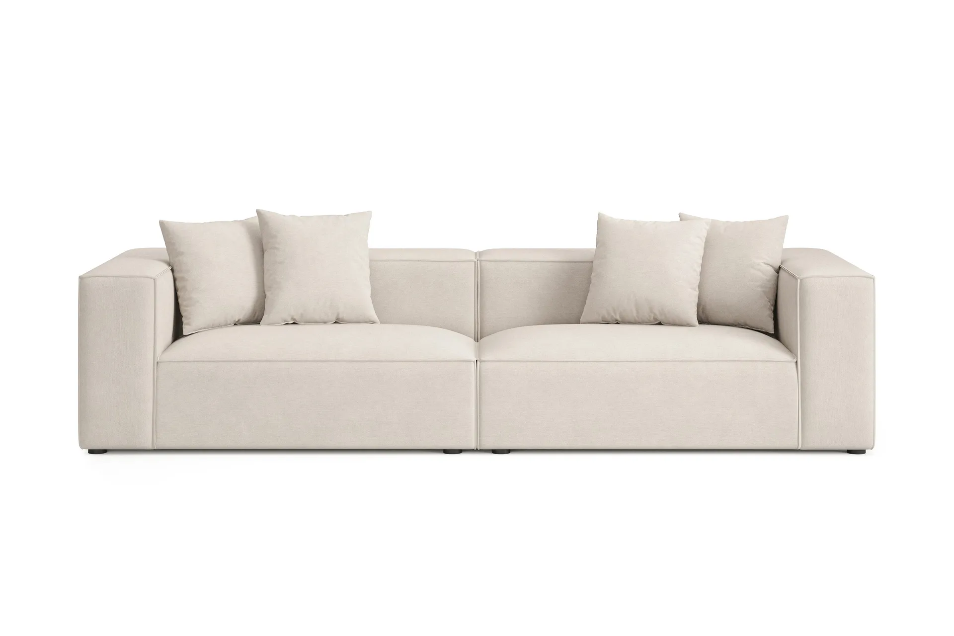 Havana 3-seters Lav Sofa - Beige