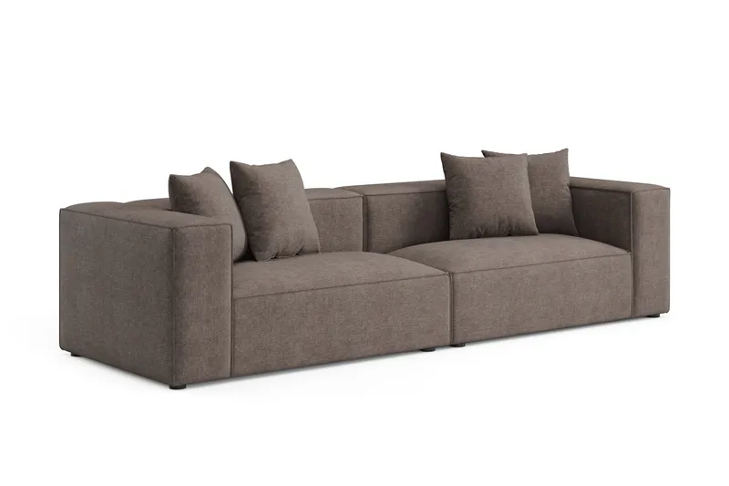 Havana 3-seters Lav Sofa - Brun - Møbler - Sofaer - Sofa 3 seter