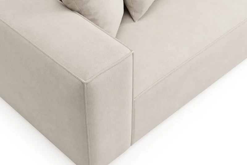 Havana 3-seters sofa med vendbar divan - Beige - Møbler - Sofaer - Sofa med sjeselong