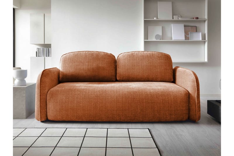Hemanti Sovesofa 2-Seter - Beige/Grå - Møbler - Sofaer - Sovesofaer