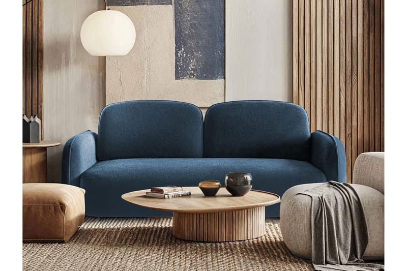 Hemanti Sovesofa 2-Seter - Blå - Møbler - Sofaer - Sovesofaer