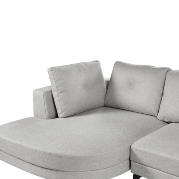 Hjørnesofa 3-seter Marum høyrevendt - Grå - Møbler - Sofaer - Sofa med sjeselong