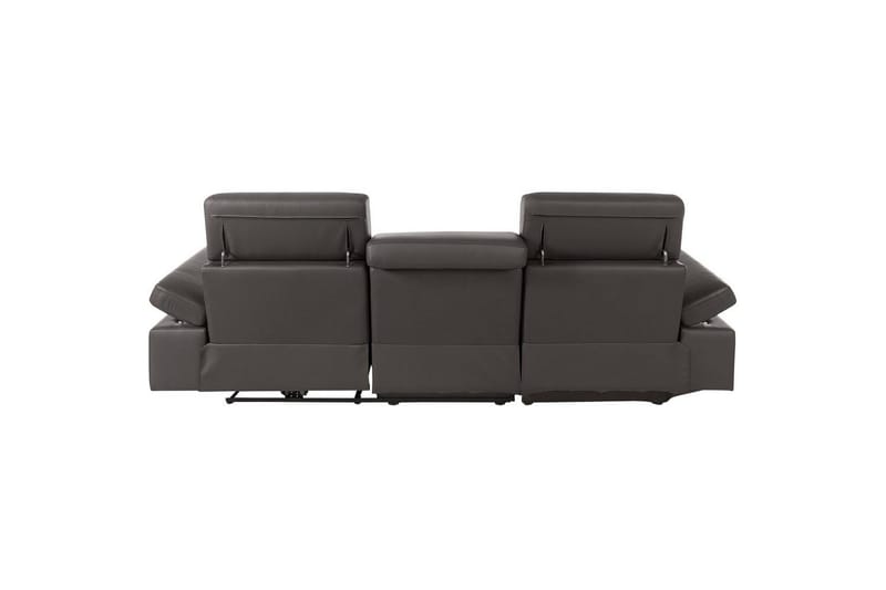 Hjørnesofa 3-seter Rayland Brun, Lær/PU, Venstre Elektrisk Recliner - Brun, Lær/PU, Venstre Elektrisk Recliner - Møbler - Sofaer - Skinnsofaer