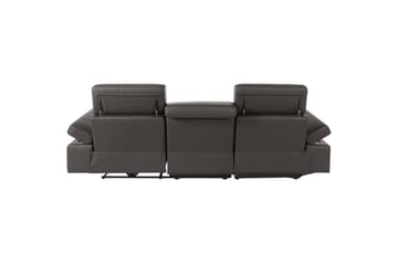 Hjørnesofa 3-seter Rayland Brun, PU, Venstre Manuell Recliner - Brun, PU, Venstre Manuell Recliner - Møbler - Sofaer - Skinnsofaer