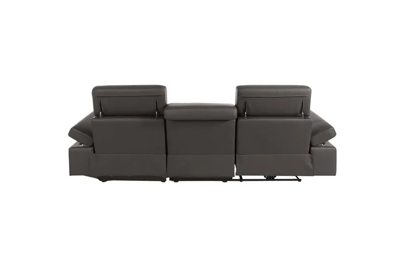 Hjørnesofa 3-seter Rayland Brun, PU, Høyre Manuell Recliner - Brun, PU, Høyre Manuell Recliner - Møbler - Sofaer - Skinnsofaer