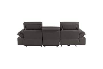 Hjørnesofa 3-seter Rayland Brun, PU, Høyre Manuell Recliner - Brun, PU, Høyre Manuell Recliner - Møbler - Sofaer - Skinnsofaer