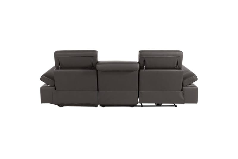 Hjørnesofa 3-seter Rayland Brun, PU, Høyre Manuell Recliner - Brun, PU, Høyre Manuell Recliner - Møbler - Sofaer - Skinnsofaer