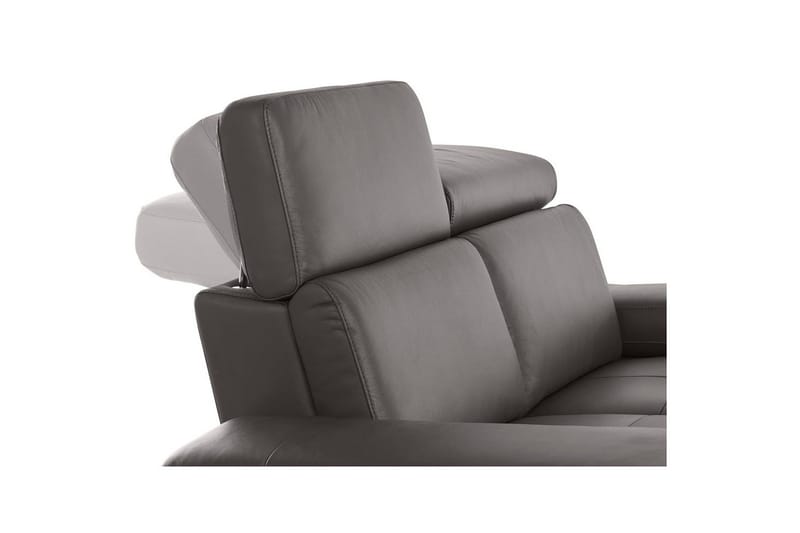Hjørnesofa 3-seter Rayland Brun, PU, Høyre Elektrisk Recliner - Brun, PU, Høyre Elektrisk Recliner - Møbler - Sofaer - Skinnsofaer