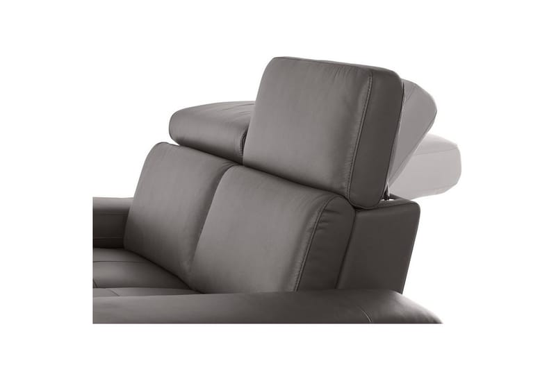 Hjørnesofa 3-seter Rayland Brun, PU, Venstre Manuell Recliner - Brun, PU, Venstre Manuell Recliner - Møbler - Sofaer - Skinnsofaer