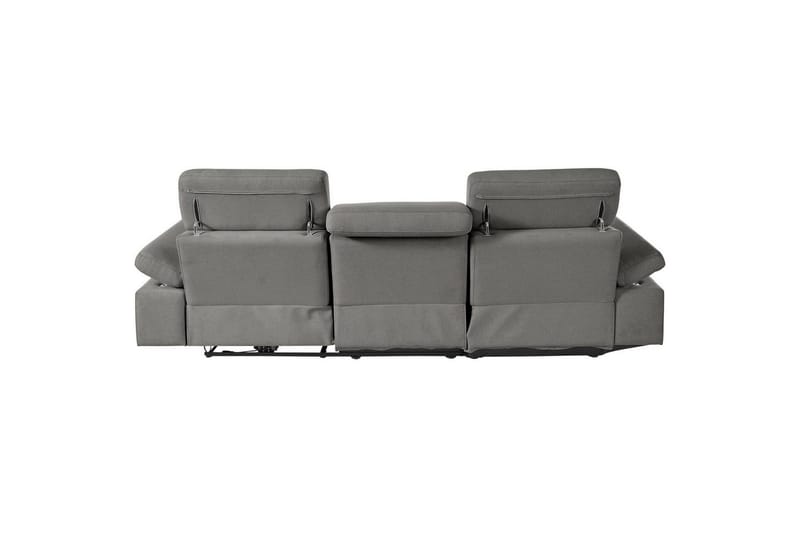 Hjørnesofa 3-seter Rayland Grå, Sunday Stoff, Venstre Manuell Recliner - Grå, Sunday Stoff, Venstre Manuell Recliner - Møbler - Sofaer - Reclinersofaer