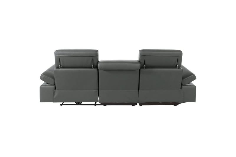 Hjørnesofa 3-seter Rayland Grå, PU, Venstre Manuell Recliner - Grå, PU, Venstre Manuell Recliner - Møbler - Sofaer - Skinnsofaer