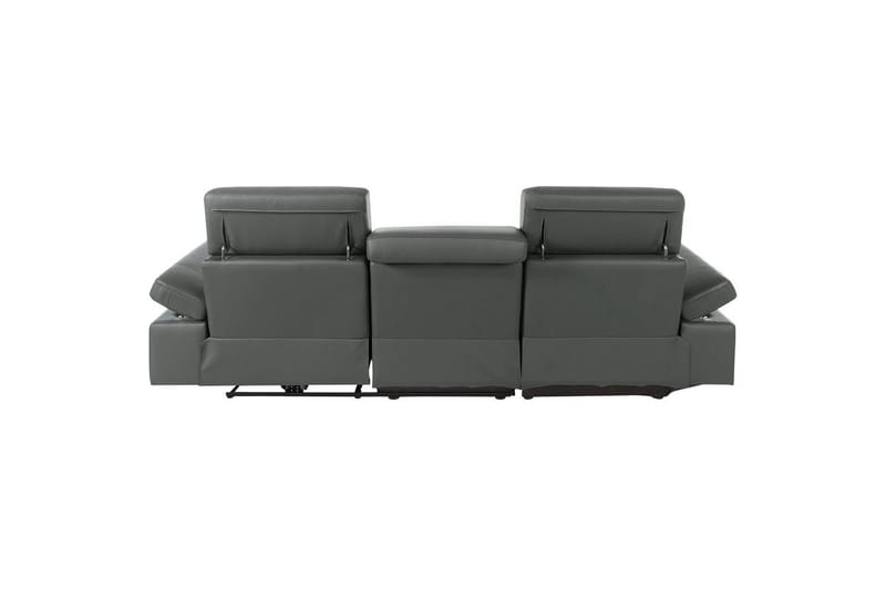Hjørnesofa 3-seter Rayland Grå, PU, Venstre Elektrisk Recliner - Grå, PU, Venstre Elektrisk Recliner - Møbler - Sofaer - Skinnsofaer