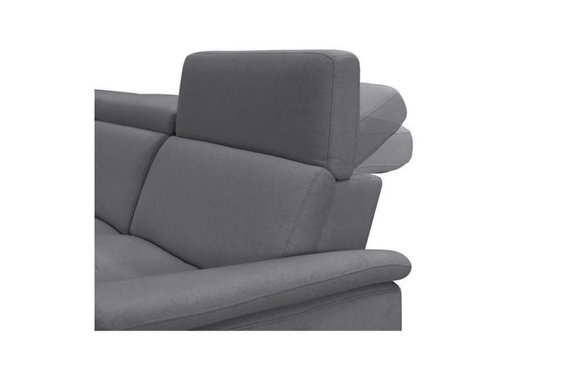 Hjørnesofa 3-seter Pareli Antrasitt, Sunday Stoff, Høyre Elektrisk Recliner - Antrasitt, Sunday Stoff, Høyre Elektrisk Recliner - Møbler - Sofaer - Reclinersofaer