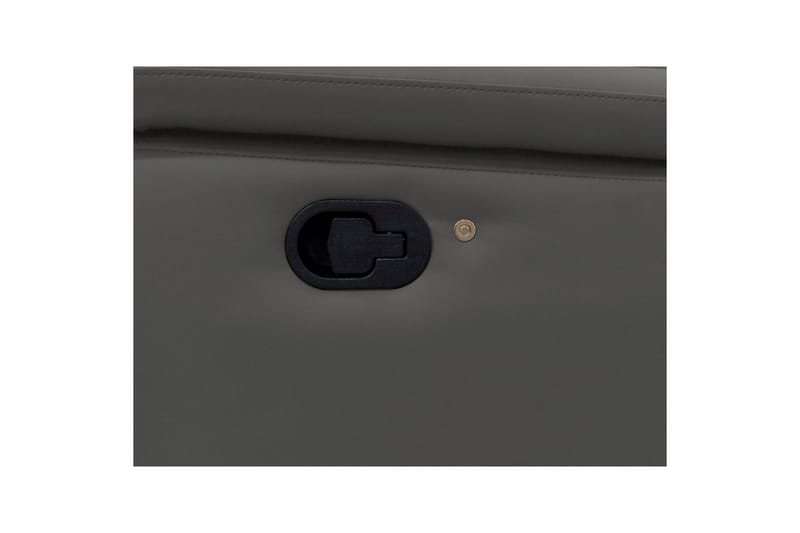 Hjørnesofa 3-seter Pareli Grå, Lær/PU, Venstre Manuell Recliner - Grå, Lær/PU, Venstre Manuell Recliner - Møbler - Sofaer - Skinnsofaer