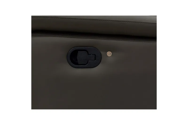 Hjørnesofa 3-seter Pareli Brun, Lær/PU, Venstre Manuell Recliner - Brun, Lær/PU, Venstre Manuell Recliner - Møbler - Sofaer - Skinnsofaer