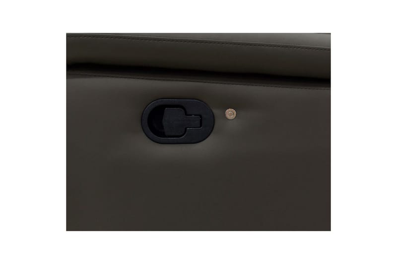 Hjørnesofa 3-seter Pareli Brun, Lær/PU, Venstre Manuell Recliner - Brun, Lær/PU, Venstre Manuell Recliner - Møbler - Sofaer - Skinnsofaer