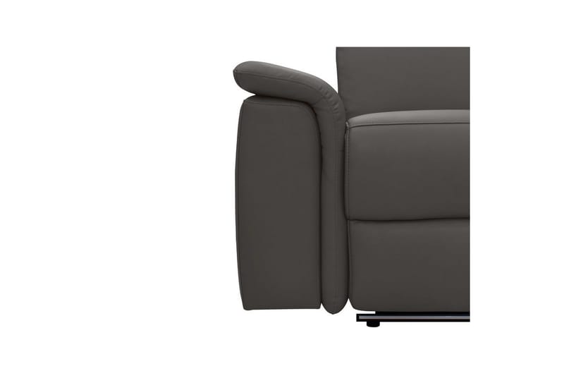 Hjørnesofa 3-seter Pareli Brun, PU, Høyre Elektrisk Recliner - Brun, PU, Høyre Elektrisk Recliner - Møbler - Sofaer - Skinnsofaer