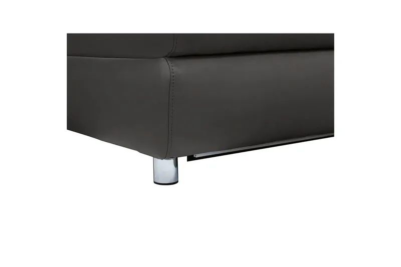 Hjørnesofa 3-seter Pareli Brun, PU, Venstre Elektrisk Recliner - Brun, PU, Venstre Elektrisk Recliner - Møbler - Sofaer - Skinnsofaer