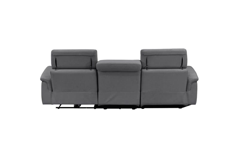 Hjørnesofa 3-seter Pareli Grå, Sandfarget stoff, Venstre Elektrisk Recliner - Grå, Sandfarget stoff, Venstre Elektrisk Recliner - Møbler - Sofaer - Reclinersofaer