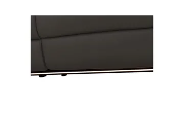 Hjørnesofa 3-seter Pareli Brun, Lær/PU, Venstre Manuell Recliner - Brun, Lær/PU, Venstre Manuell Recliner - Møbler - Sofaer - Skinnsofaer