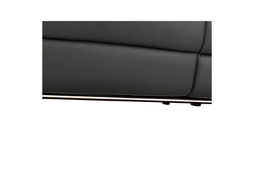 Hjørnesofa 3-seter Pareli Svart, PU, Høyre Elektrisk Recliner - Svart, PU, Høyre Elektrisk Recliner - Møbler - Sofaer - Skinnsofaer
