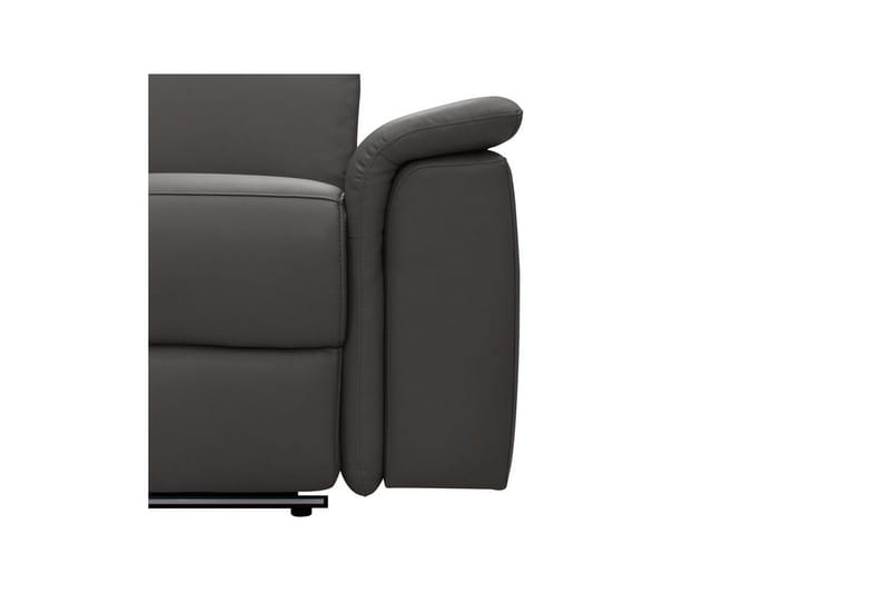 Hjørnesofa 3-seter Pareli Brun, PU, Venstre Elektrisk Recliner - Brun, PU, Venstre Elektrisk Recliner - Møbler - Sofaer - Skinnsofaer