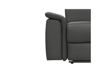 Hjørnesofa 3-seter Pareli Svart, PU, Høyre Elektrisk Recliner - Svart, PU, Høyre Elektrisk Recliner - Møbler - Sofaer - Skinnsofaer