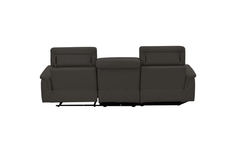 Hjørnesofa 3-seter Pareli Brun, Lær/PU, Venstre Manuell Recliner - Brun, Lær/PU, Venstre Manuell Recliner - M�øbler - Sofaer - Reclinersofaer