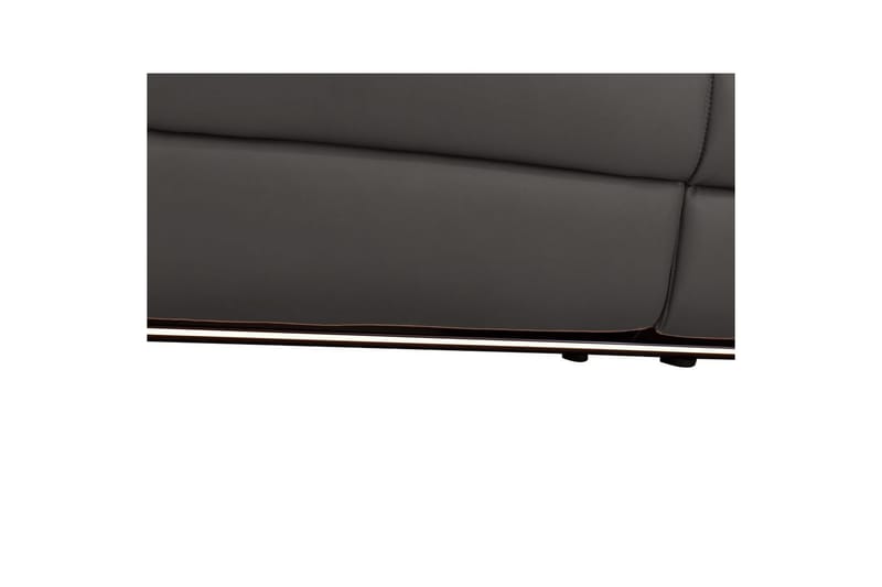 Hjørnesofa 3-seter Pareli Brun, PU, Høyre Elektrisk Recliner - Brun, PU, Høyre Elektrisk Recliner - Møbler - Sofaer - Reclinersofaer