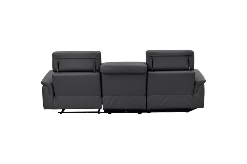 Hjørnesofa 3-seter Pareli Svart, Lær/PU, Venstre Elektrisk Recliner - Svart, Lær/PU, Venstre Elektrisk Recliner - Møbler - Sofaer - Reclinersofaer