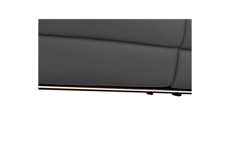 Hjørnesofa 3-seter Pareli Grå, PU, Høyre Elektrisk Recliner - Grå, PU, Høyre Elektrisk Recliner - Møbler - Sofaer - Reclinersofaer