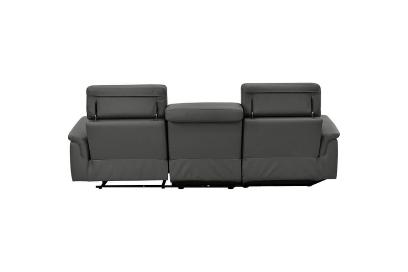 Hjørnesofa 3-seter Pareli Svart, PU, Venstre Elektrisk Recliner - Svart, PU, Venstre Elektrisk Recliner - Møbler - Sofaer - Skinnsofaer