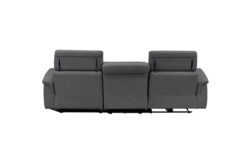 Hjørnesofa 3-seter Pareli Antrasitt, Sunday Stoff, Høyre Manuell Recliner - Antrasitt, Sunday Stoff, Høyre Manuell Recliner - Møbler - Sofaer - Reclinersofaer