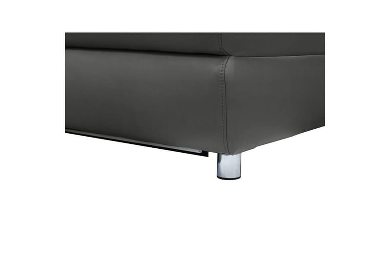 Hjørnesofa 3-seter Pareli Svart, PU, Høyre Elektrisk Recliner - Svart, PU, Høyre Elektrisk Recliner - Møbler - Sofaer - Skinnsofaer