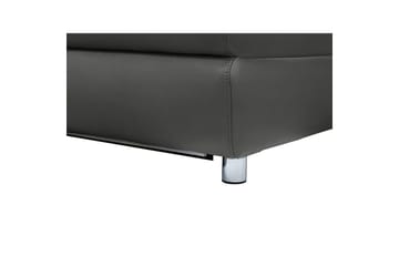 Hjørnesofa 3-seter Pareli Svart, PU, Høyre Elektrisk Recliner - Svart, PU, Høyre Elektrisk Recliner - Møbler - Sofaer - Skinnsofaer