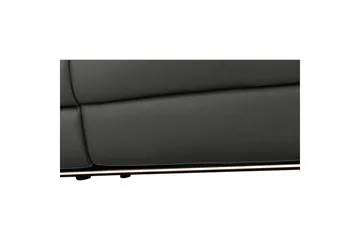 Hjørnesofa 3-seter Pareli Svart, PU, Venstre Elektrisk Recliner - Svart, PU, Venstre Elektrisk Recliner - Møbler - Sofaer - Skinnsofaer