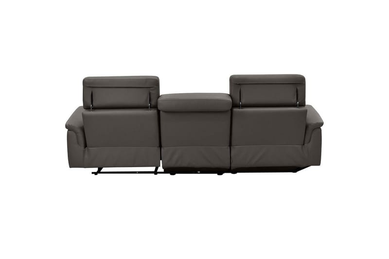 Hjørnesofa 3-seter Pareli Brun, Lær/PU, Venstre Elektrisk Recliner - Brun, Lær/PU, Venstre Elektrisk Recliner - Møbler - Sofaer - Skinnsofaer