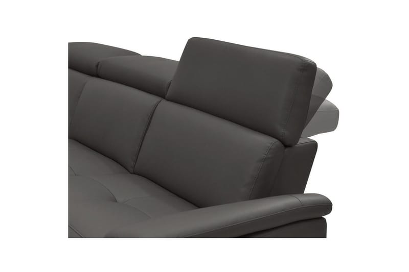 Hjørnesofa 3-seter Pareli Brun, PU, Venstre Elektrisk Recliner - Brun, PU, Venstre Elektrisk Recliner - Møbler - Sofaer - Skinnsofaer