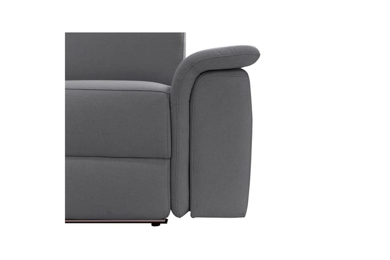Hjørnesofa 3-seter Pareli Antrasitt, Sunday Stoff, Venstre Manuell Recliner - Antrasitt, Sunday Stoff, Venstre Manuell Recliner - Møbler - Sofaer - Reclinersofaer