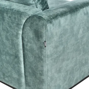 Hjørnesofa 4-seter Oslo venstrevendt - Blågrønn - Møbler - Sofaer - Sofa med sjeselong