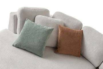 Hjørnesofa Atelier Del Sofa Venezia Venstre (310 x 75 x 105 cm) Hvit - Hvit - Møbler - Sofaer - Hjørnesofa