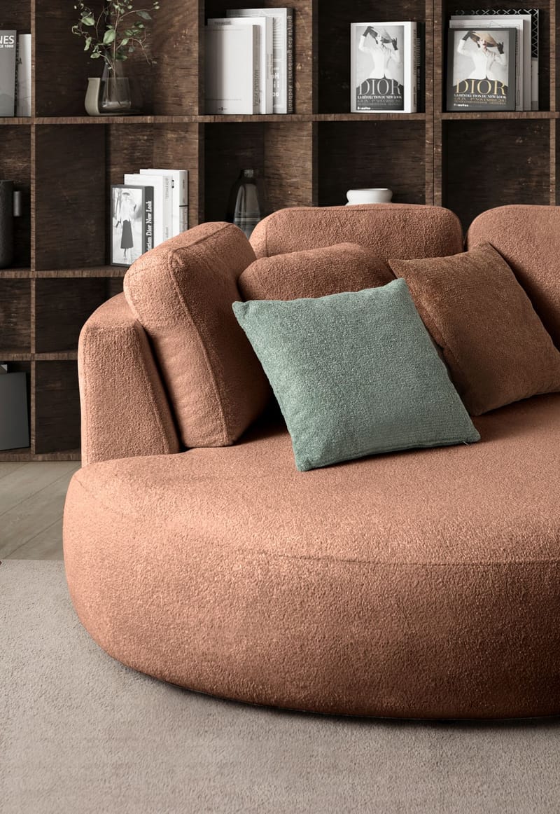 Hjørnesofa Atelier Del Sofa Venezia Venstre (310 x 75 x 105 cm) Mink - Mink - Møbler - Sofaer - Hjørnesofa