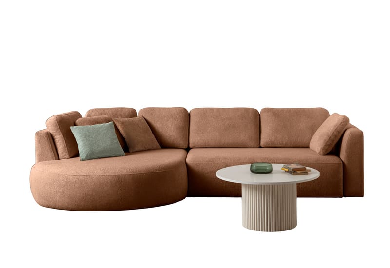 Hjørnesofa Atelier Del Sofa Venezia Venstre (310 x 75 x 105 cm) Mink, Mink