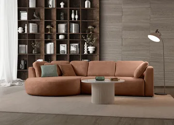 Hjørnesofa Atelier Del Sofa Venezia Venstre (310 x 75 x 105 cm) Mink - Mink - Møbler - Sofaer - Hjørnesofa