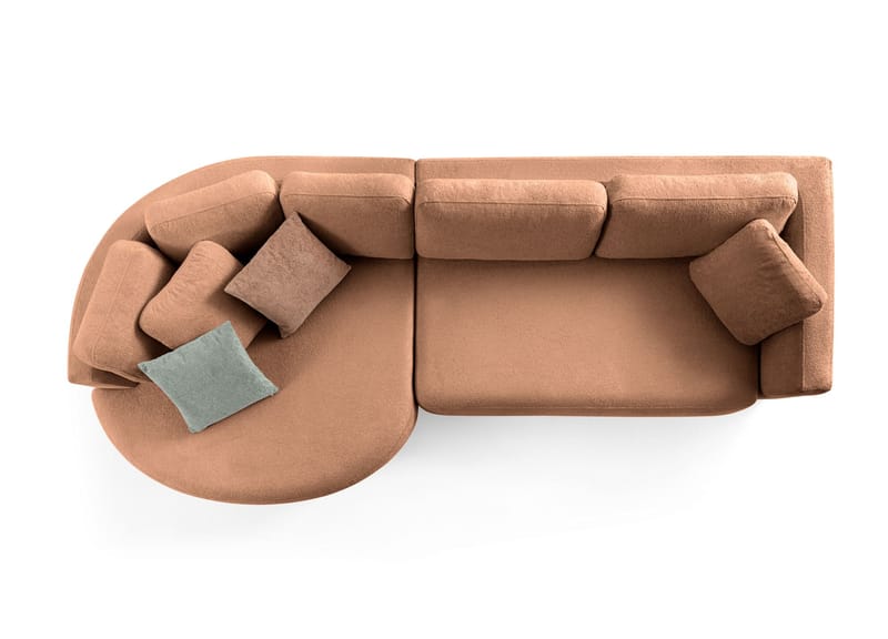 Hjørnesofa Atelier Del Sofa Venezia Venstre (310 x 75 x 105 cm) Mink - Mink - Møbler - Sofaer - Hjørnesofa