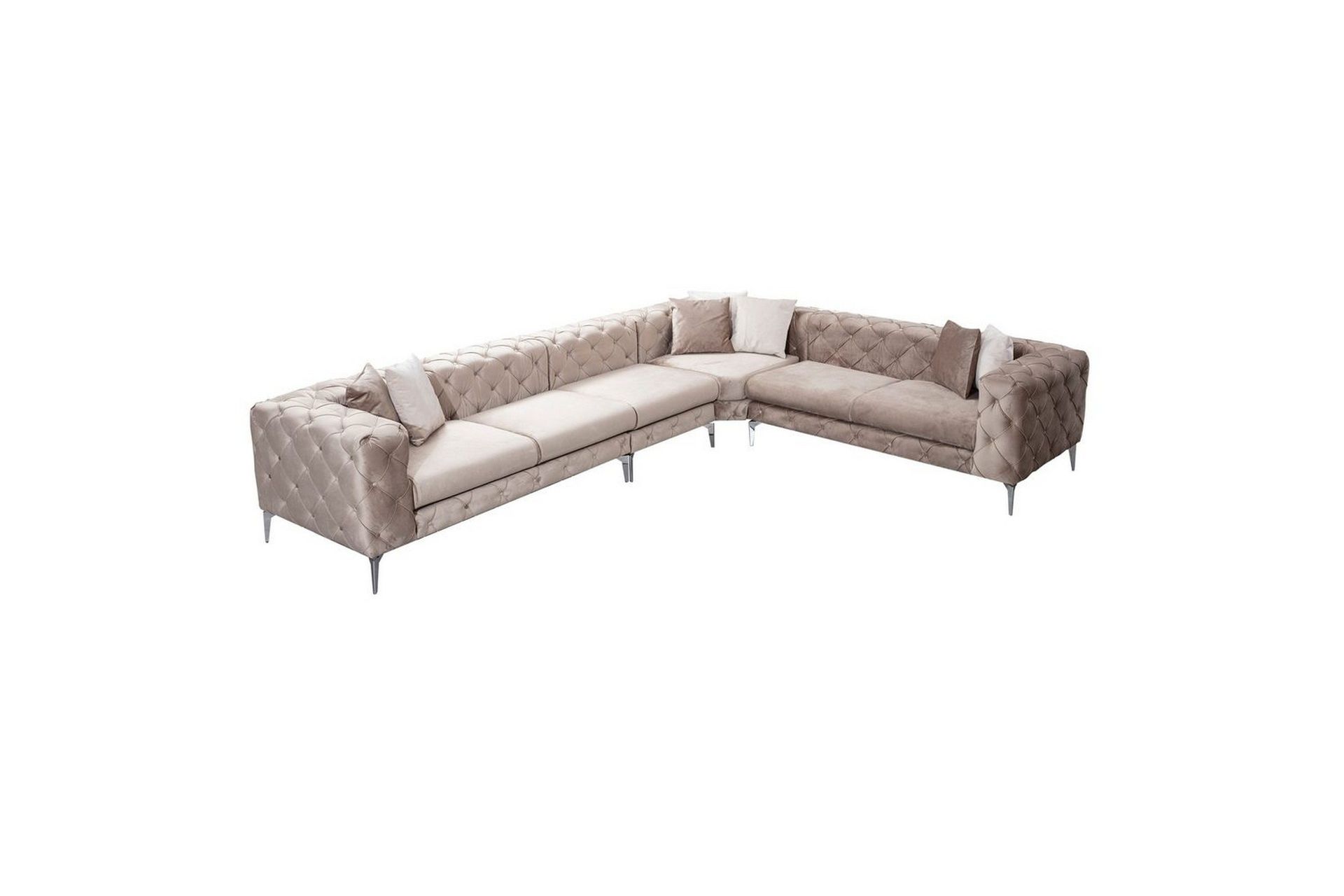 Hjørnesofa Beachport Beige - Beige