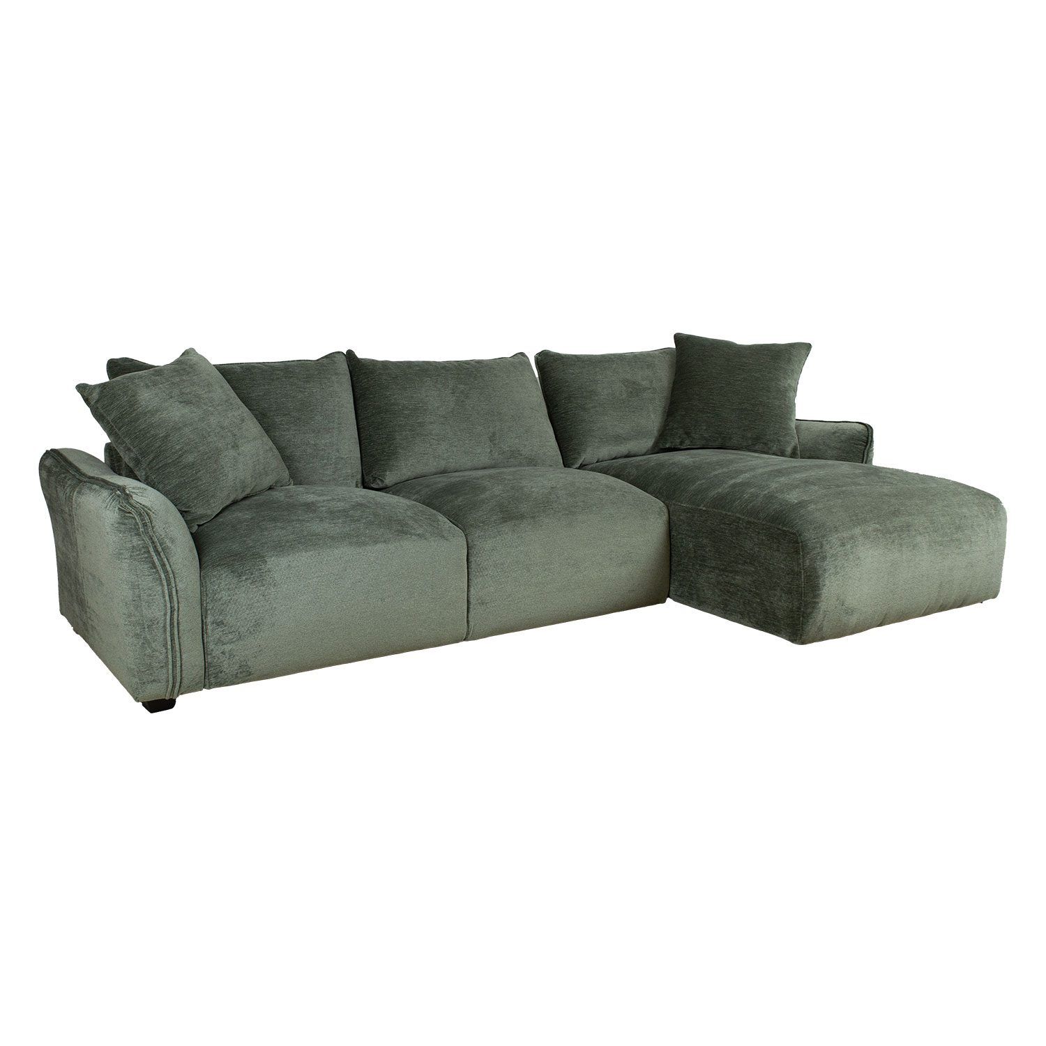 Hjørnesofa Denvi Høyre - mintgrønn