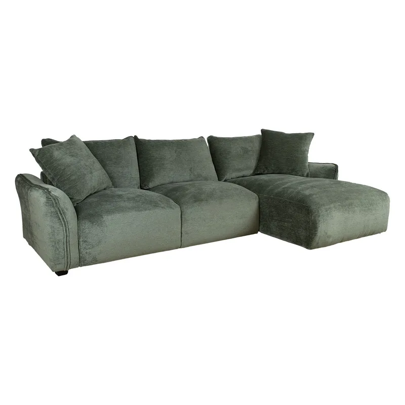 Hjørnesofa Denvi Høyre, mintgrønn